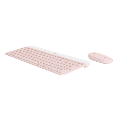 ** OPENBOX ** Teclado e Mouse Logitech MK470 Rose com Design Slim Silencioso Pilhas Inclusas - 920-011313