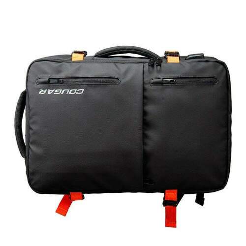 Mochila Gamer Cougar Vanguard Preto e Laranja 35-40L - 3MVANNXB.0001