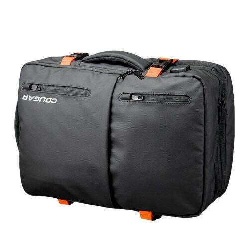 Mochila Gamer Cougar Vanguard Preto e Laranja 35-40L - 3MVANNXB.0001