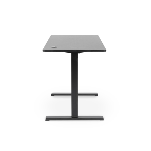Mesa Ajustvel Eltrica DT3 Office F10 com Tampo Preto 120 x 60 cm