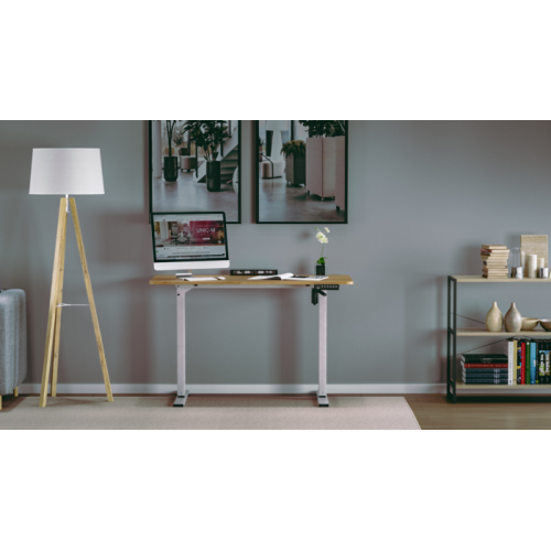 Mesa Ajustvel Eltrica DT3 Office F10 com Tampo OAK 120 x 60 cm