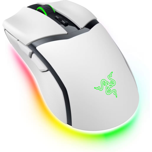 Mouse Gamer Razer Cobra PRO Wireless RGB 30k Optical Branco - RZ01-04660200-R3U1