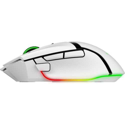 Mouse Sem Fio Gamer Razer Basilisk V3 PRO 35K White Wireless Focus Pro 35K Gen-2
