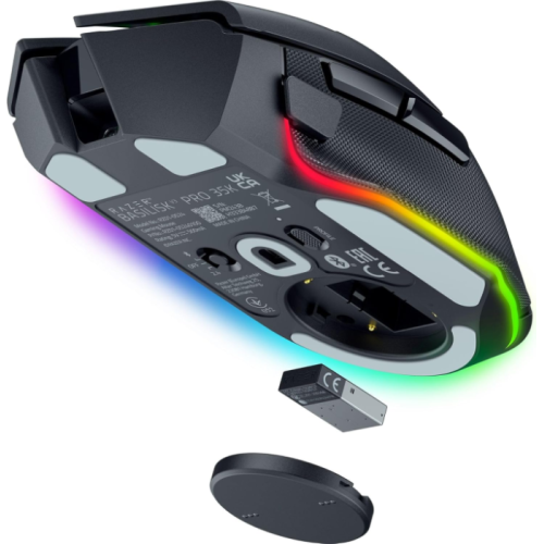 Mouse Sem Fio Gamer Razer Basilisk V3 PRO 35K Black Wireless Focus Pro 35K Gen-2