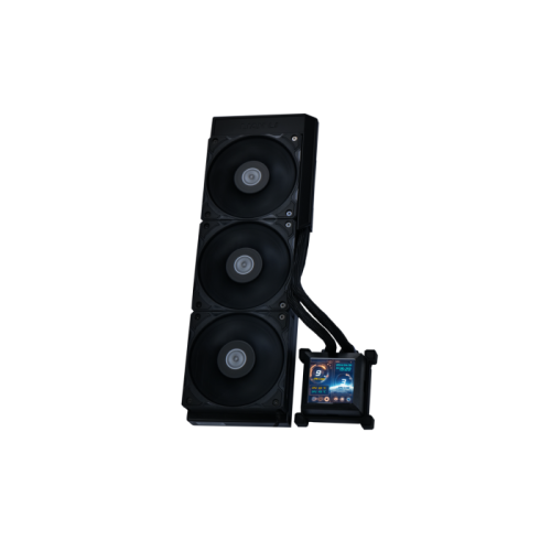 Water Cooler Lian Li Hydroshift LCD 360S Preto 360mm - HSLCD36SB