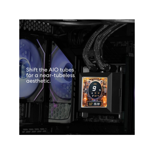 Water Cooler Lian Li Hydroshift LCD 360S Preto 360mm - HSLCD36SB