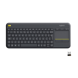 ** OPENBOX ** Teclado Sem Fio Logitech K400 Plus TV com Touchpad Integrado ABNT2 - 920-007125