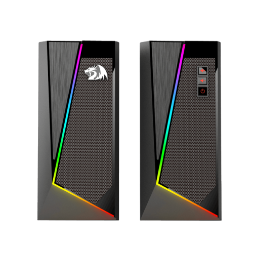 ** OPENBOX ** Caixa de Som Gamer Redragon Anvil RGB 2.0 10W - GS520