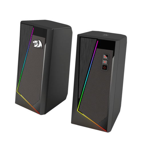 ** OPENBOX ** Caixa de Som Gamer Redragon Anvil RGB 2.0 10W - GS520