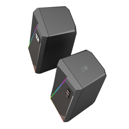 ** OPENBOX ** Caixa de Som Gamer Redragon Anvil RGB 2.0 10W - GS520