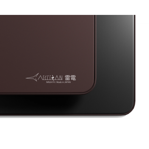 MousePad Gamer Artisan FX Raiden - XSOFT - XL - Coffee Brown - 490x420mm