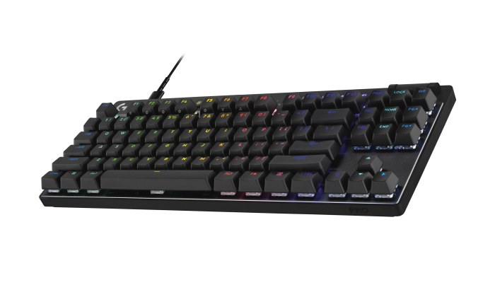 Teclado Gamer Logitech G PRO X TKL RAPID Switches Magnético