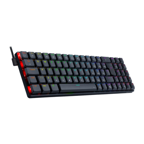 Teclado Mecnico Gamer Redragon Ashe 75% RGB Preto Switch Blue ABNT2
