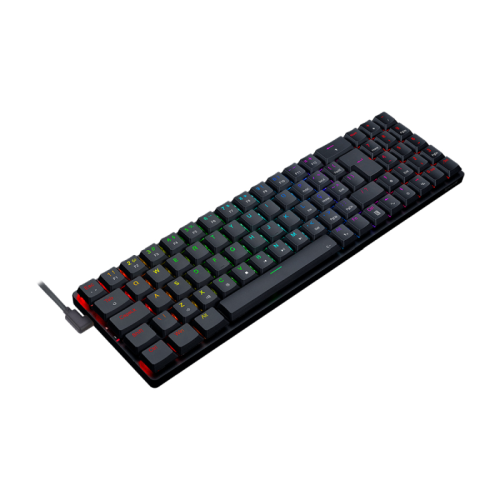 Teclado Mecnico Gamer Redragon Ashe 75% RGB Preto Switch Brown ABNT2