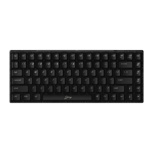 Teclado Gamer Magnético WLMouse Ying75 Black Forged Carbon Fiber