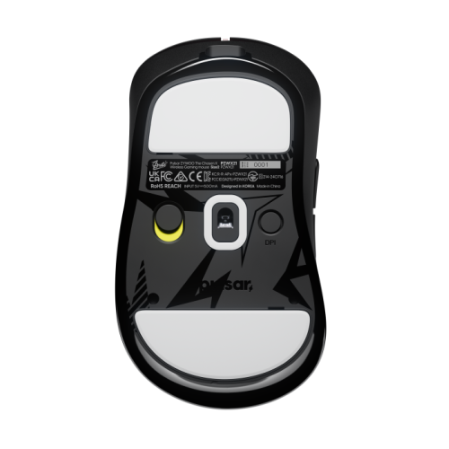 Mouse Gamer Pulsar ZywOo The Chosen 8K Medium Black Size 2 - 59g
