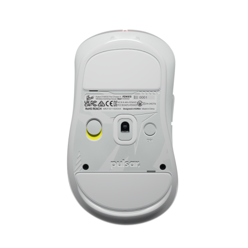 Mouse Gamer Pulsar ZywOo The Chosen 8K Mini White Size 1 - 55g