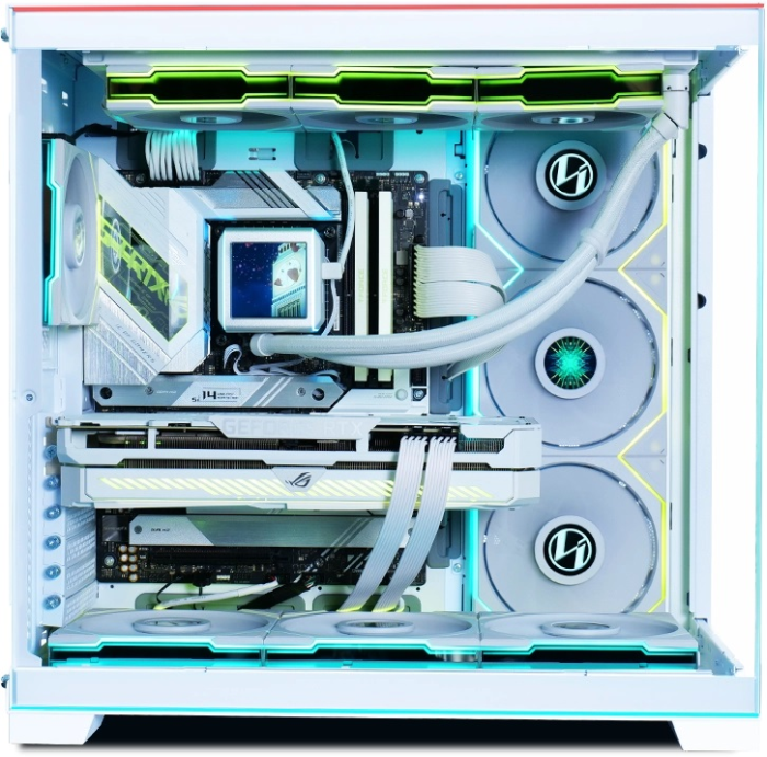 Gabinete Gamer Lian Li O11 Dynamic EVO RGB Mid Tower White