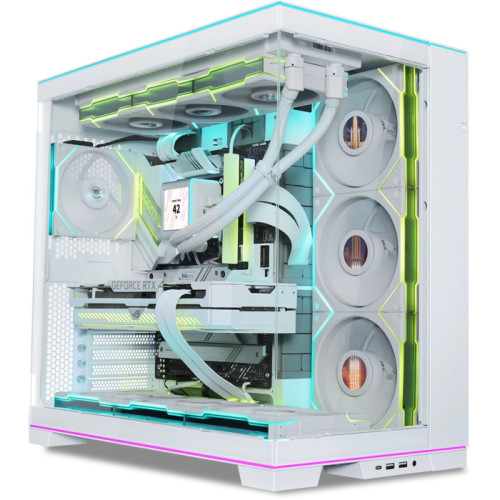 Gabinete Gamer Lian Li O11 Dynamic EVO RGB Mid Tower White