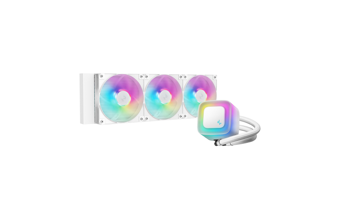 WaterCooler DeepCool LE360 V2 ARGB 360mm Branco - R-LE360-WHAMMN-G