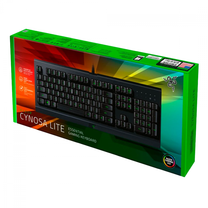 Teclado Gamer Razer Cynosa Lite RGB Membrane US - RZ03-02740700