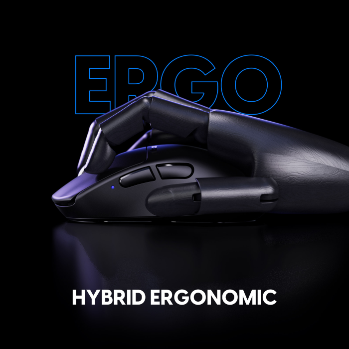 Mouse Gamer Pulsar X3 Medium Black Wireless Ultralight Gaming 55g