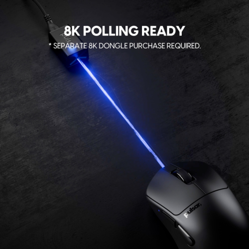 Mouse Gamer Pulsar X3 Medium Black Wireless Ultralight Gaming 55g