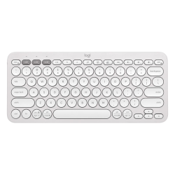 ** OPENBOX ** Teclado Sem Fio Logitech Pebble Keys 2 K380s Bluetooth e USB Easy-Switch Branco - 920-011790