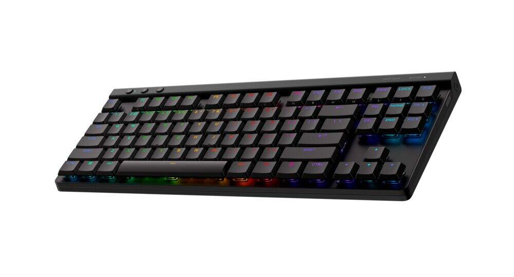 Teclado Sem Fio Mecânico Logitech G515 TKL RGB Lightspeed