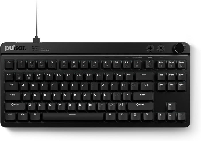 Teclado Gamer Pulsar XBOARD MS TKL Cherry MX2A Red ANSI 8000Hz