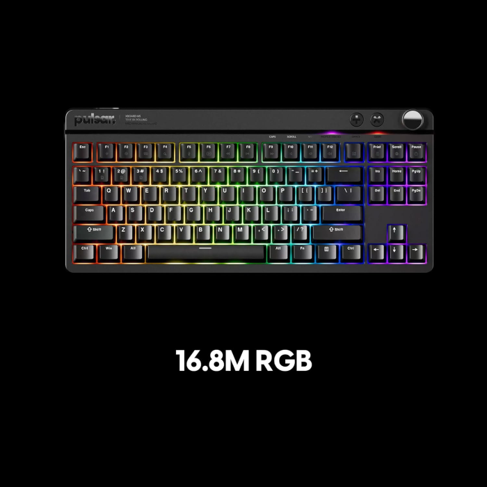 Teclado Gamer Pulsar XBOARD MS TKL Cherry MX2A Red ANSI 8000Hz