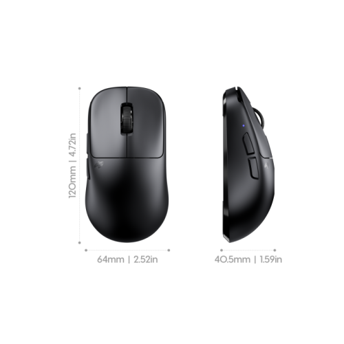 Mouse Gamer Pulsar TenZ Signature Edition 8K Wireless Black - 47g