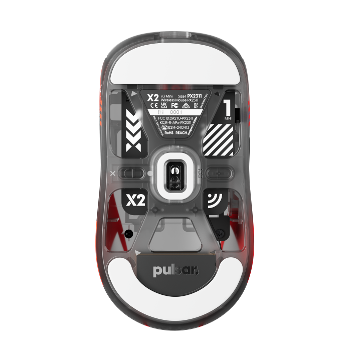 Mouse Gamer Pulsar X2V3 T1 Limited Edition Mini Wireless 51g