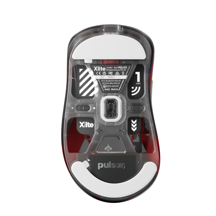 Mouse Gamer Pulsar Xlite V4 T1 Limited Edition 8K Mini Wireless