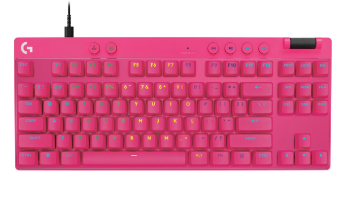 Teclado Gamer Logitech G PRO X TKL RAPID Switches Magnético