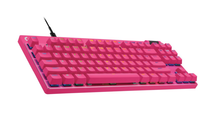 Teclado Gamer Logitech G PRO X TKL RAPID Switches Magnético
