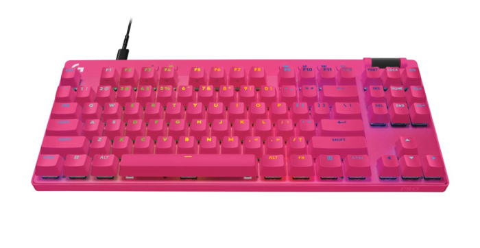 Teclado Gamer Logitech G PRO X TKL RAPID Switches Magnético