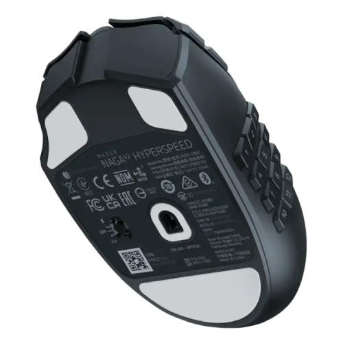 Mouse Sem Fio Gamer Razer Naga V2 HyperSpeed Wireless MMO 19