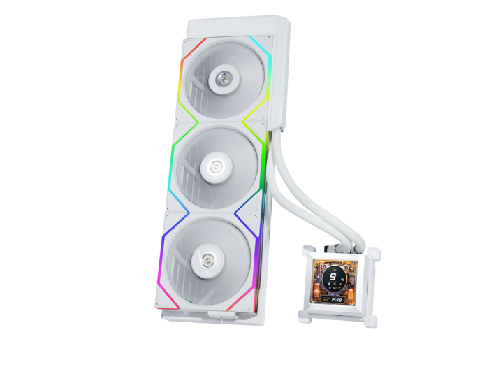 PC用ファン・クーラー Lian Li HydroShift LCD 360TL Water Cooler Lian Li Hydroshift LCD, 360mm, ARGB, Com Display