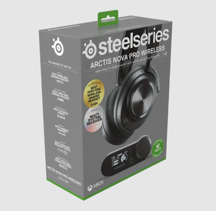 Fone Gamer Steelseries Arctis Nova PRO Black XBOX Edition Wireless
