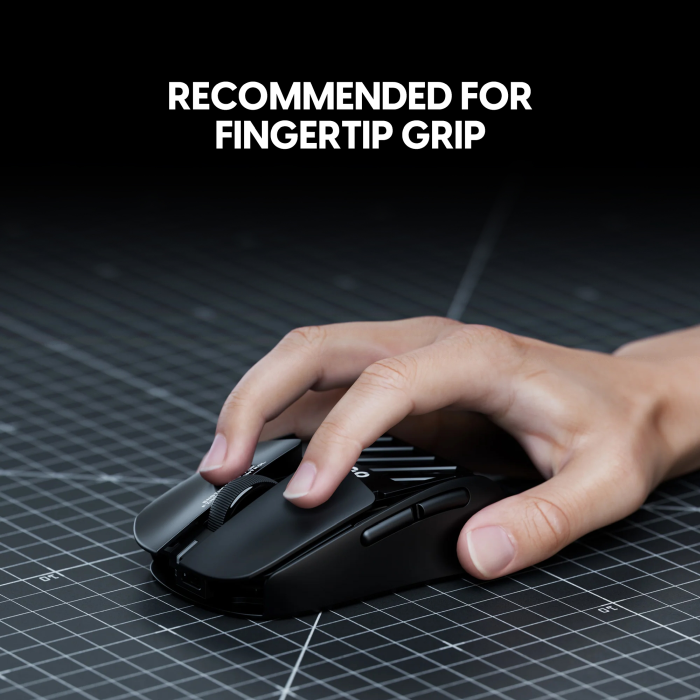 Mouse Gamer Pulsar LAB X2F 38g Wireless 8K Black Ultralight
