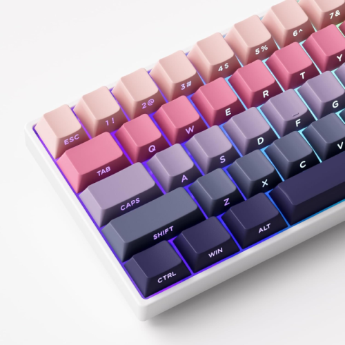 Teclado Magnético Akko x Monsgeek FUN60 Pro SP Phantom Pink 8K Com