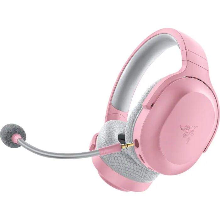 Fone Gamer Sem Fio Razer Barracuda X Wireless Quartz Rosa - PC