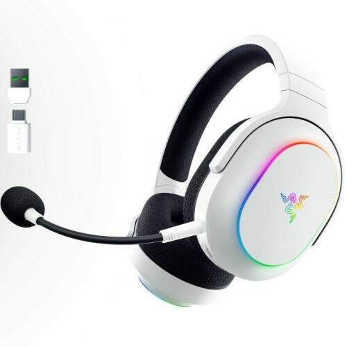 Fone Gamer Sem Fio Razer Barracuda X Chroma RGB Wireless Mercury