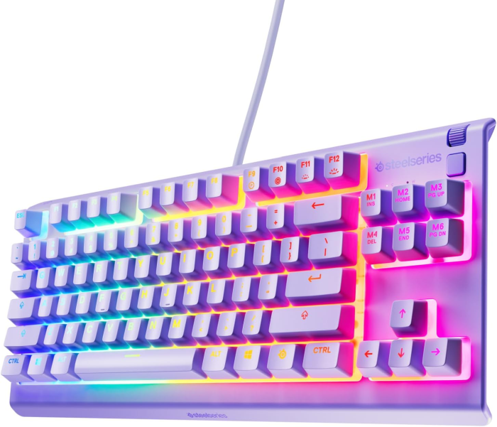 Teclado Gamer Steelseries Apex 3 TKL RGB Membrane Whisper Quiet