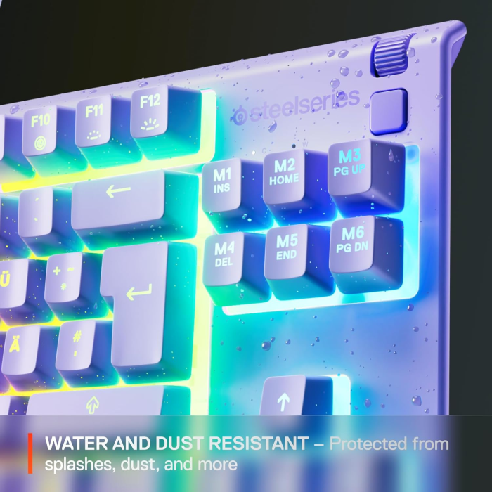 Teclado Gamer Steelseries Apex 3 TKL RGB Membrane Whisper Quiet