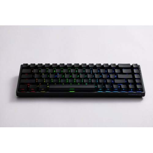 Teclado Gamer Magnético Akko x MonsGeek FUN68 HE RGB Preto 8K