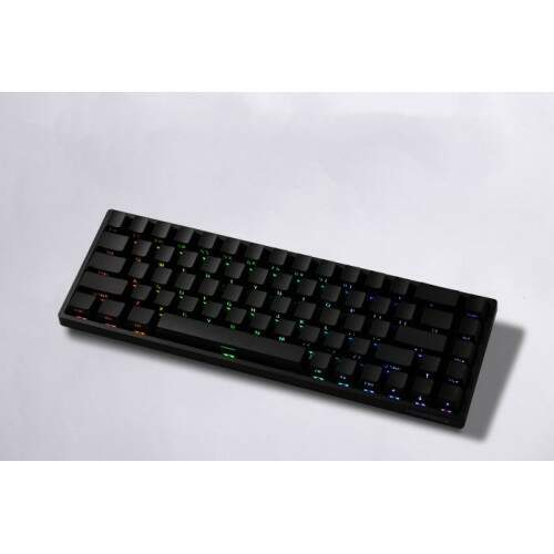 Teclado Gamer Magnético Akko x MonsGeek FUN68 HE RGB Preto 8K