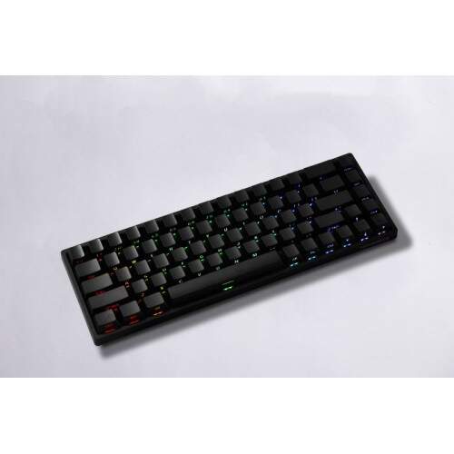 Teclado Gamer Magnético Akko x MonsGeek FUN68 HE RGB Preto 8K