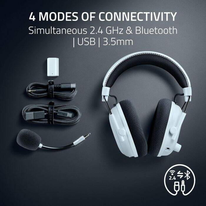 Fone Sem Fio Razer BlackShark V3 Pro Wireless Triforce 50mm THX